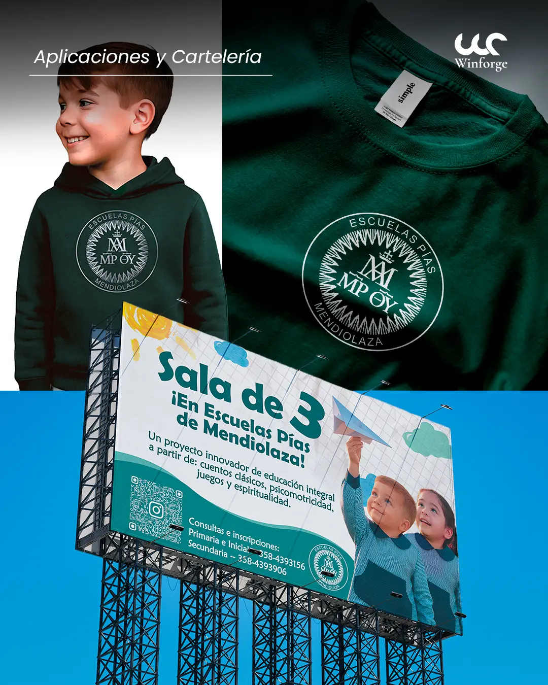 Branding para Escuelas Pías Mendiolaza